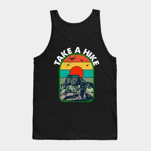 Take A Hike Hiking Mountain Outdoor Camping Explore Tank Top